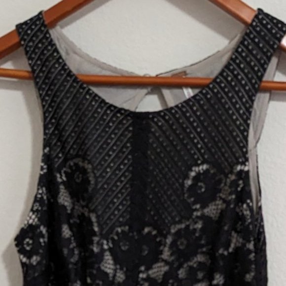 Free People Rocco Dress Black Lace Crochet Lined Revolve Listed 0 - Picture 5 of 6